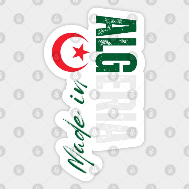 Algeria flag, Algerian flag Sticker by eka123